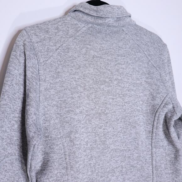 PATAGONIA Better Jacket Tailored Grey Fleece Sweater Long Sleeve Women's S - Picture 8 of 11